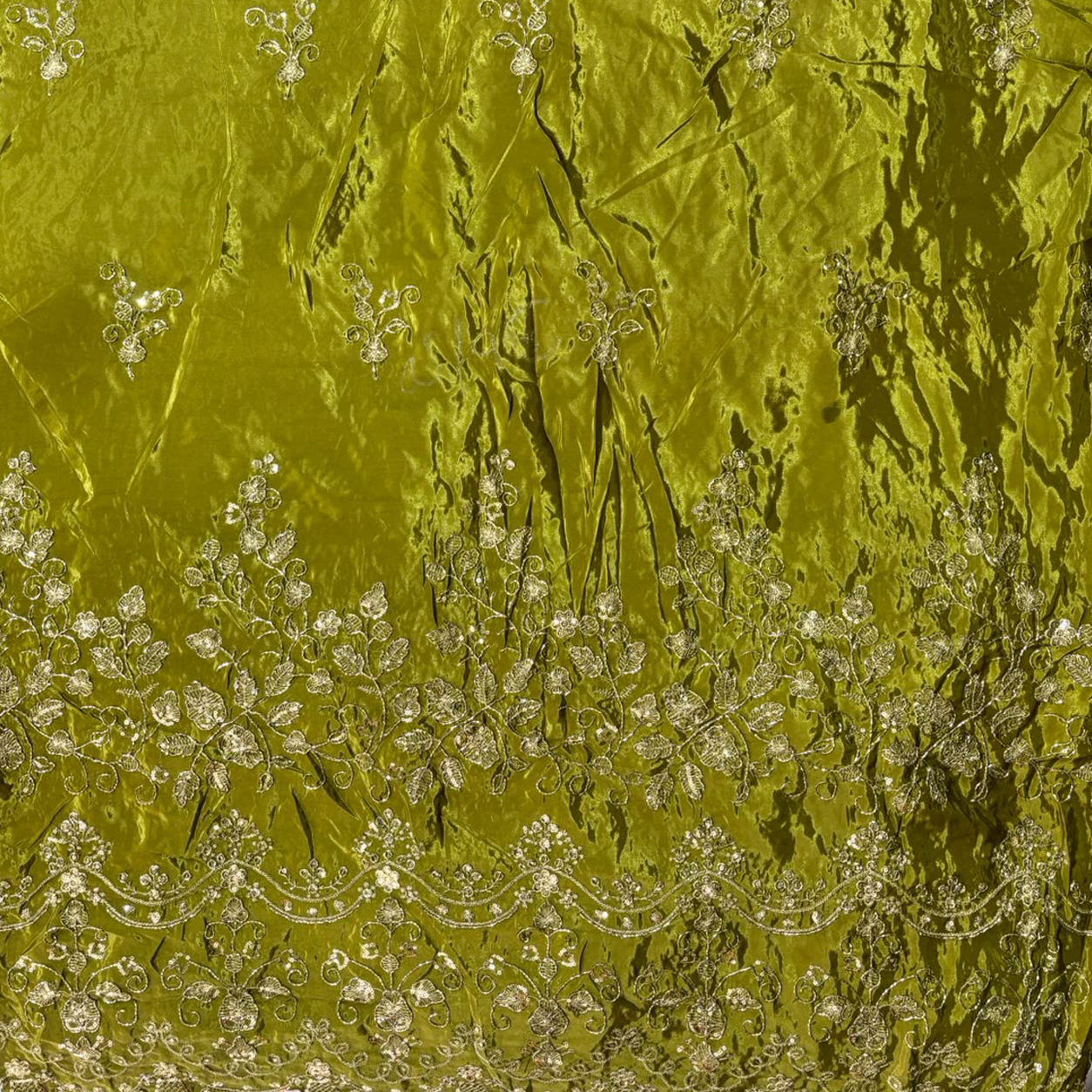 Premium Crinkle Embroidery Fabric