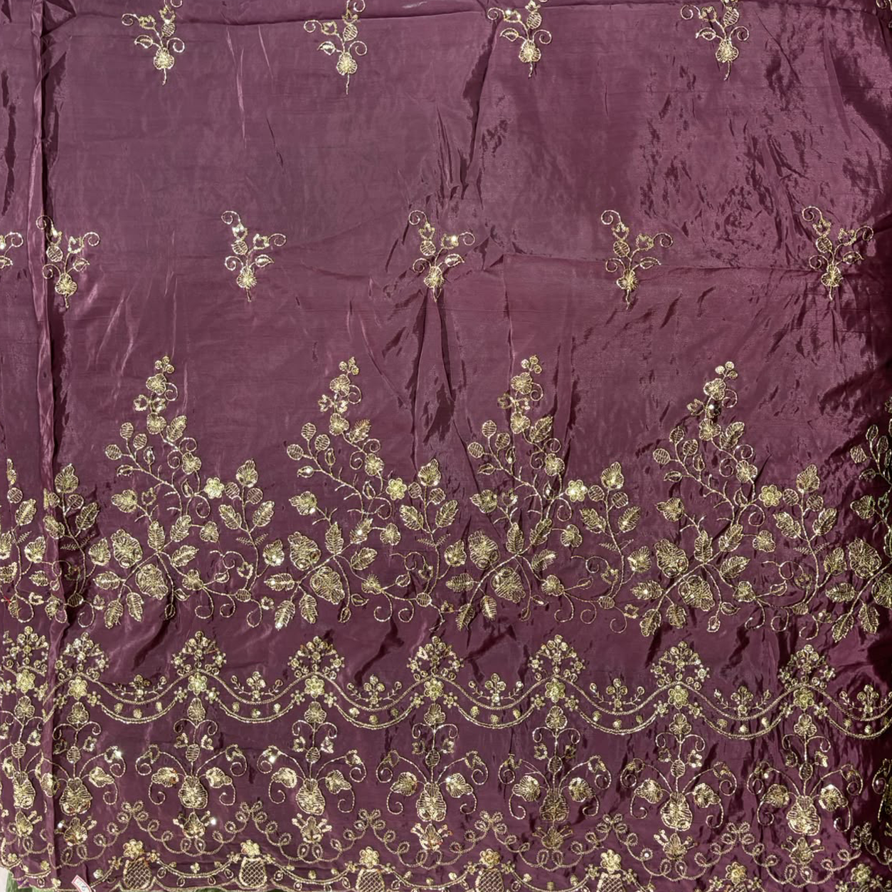 Premium Crinkle Embroidery Fabric