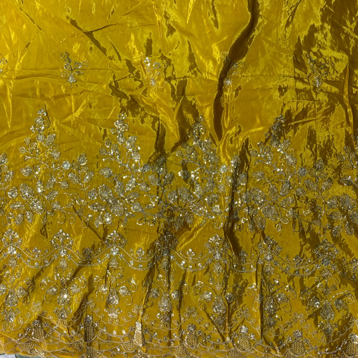 Premium Crinkle Embroidery Fabric