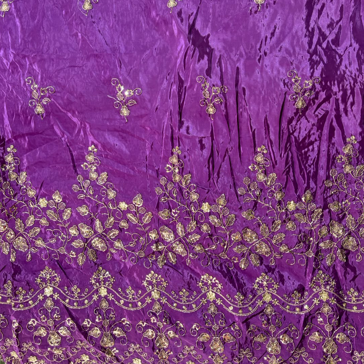 Premium Crinkle Embroidery Fabric