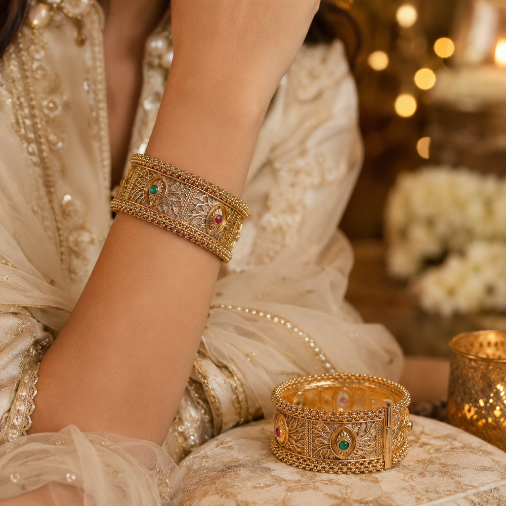 Royal Heritage Gold Bangles