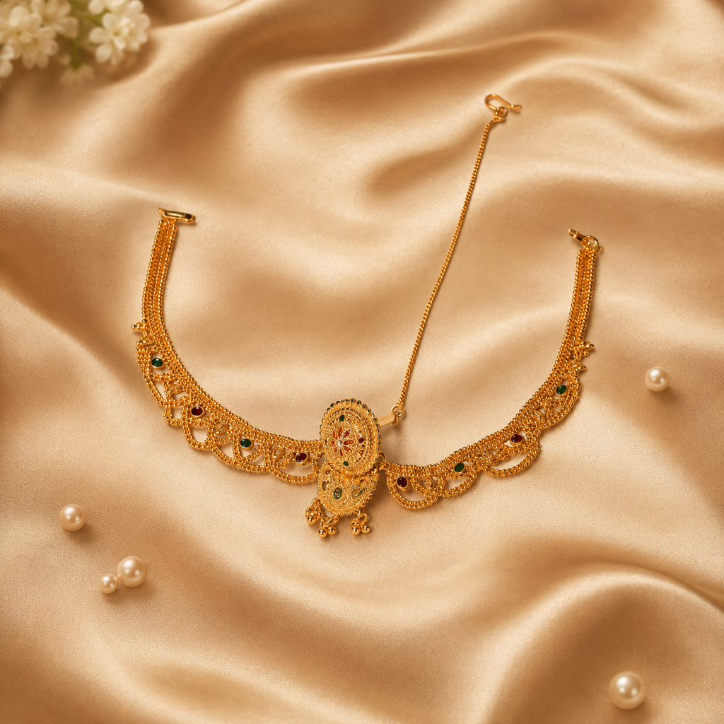 Royal Traditional Gold Matha Patti