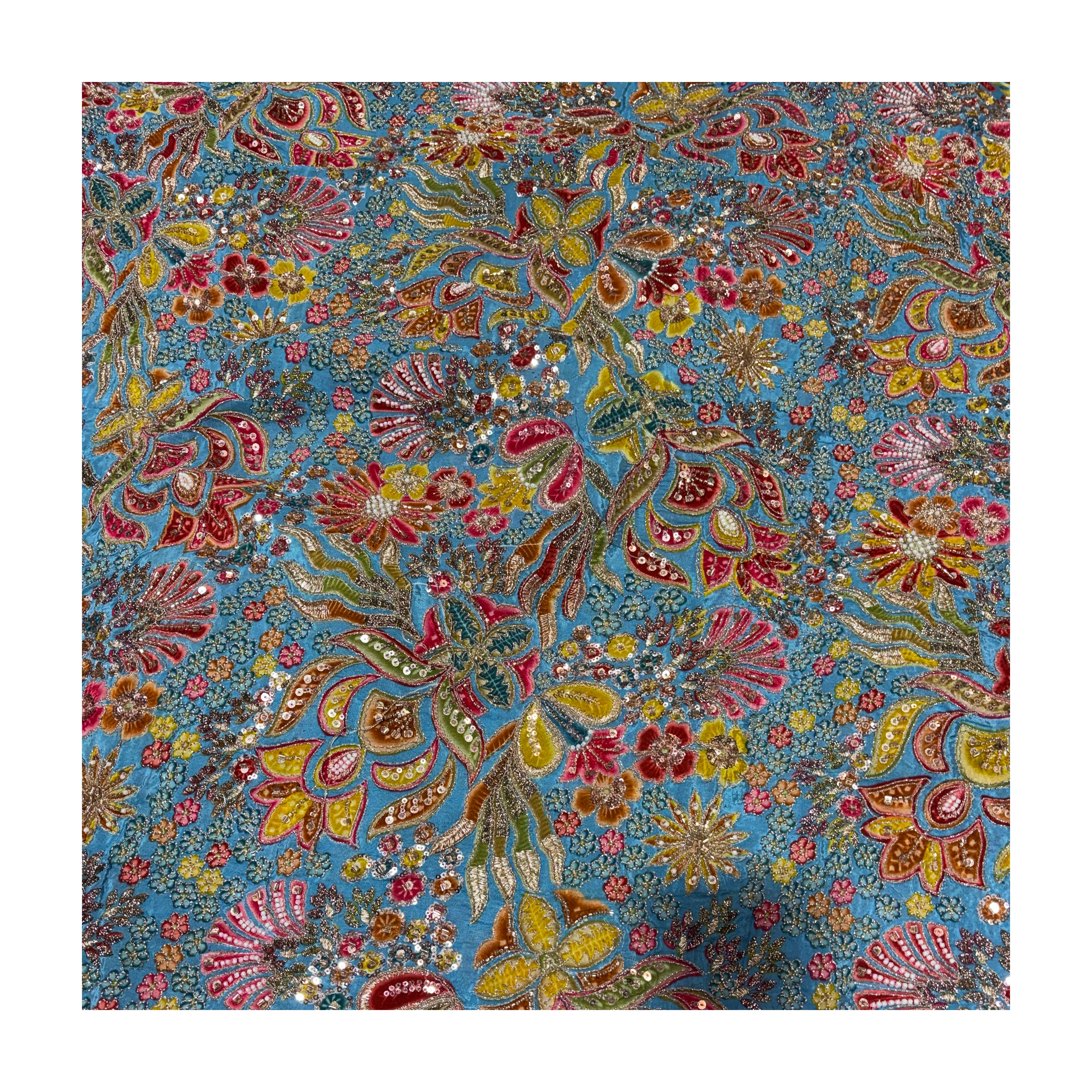 product listing ke liye title and description likho, SEO wala, aur sabhi fabrics ke color batao, color name batao.