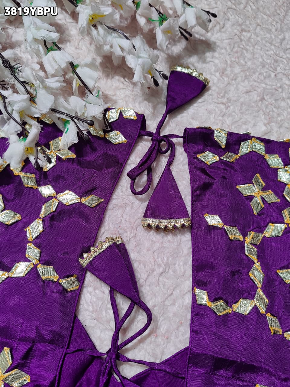 Premium Quality HO Silk Blouse for Festive Occasions   JNK
