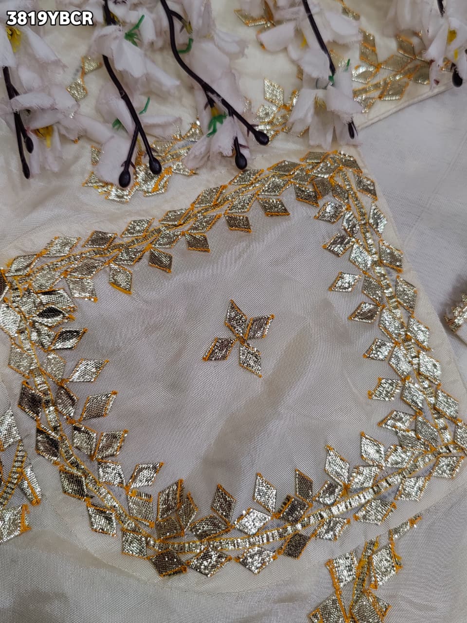 Royal Ethnic Look HO Silk Designer Blouse   JNK