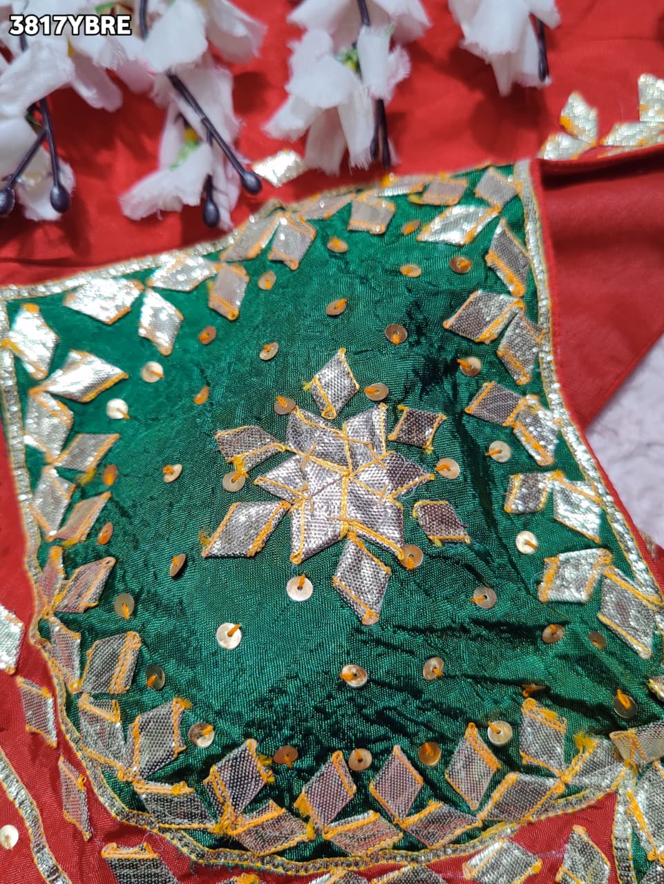 Gota Patti Glam HO Silk Designer Blouse PRD