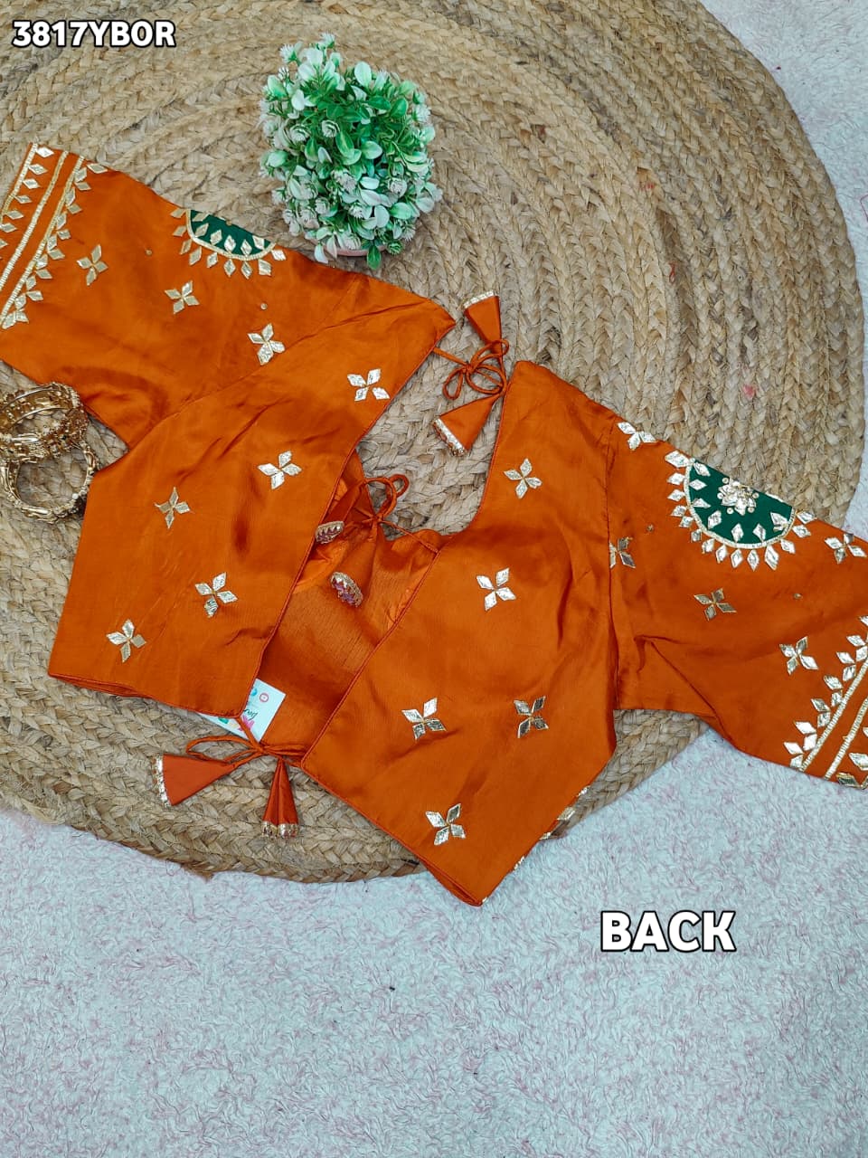 Festive Special HO Silk Blouse Premium Gota Patti Collection PRD