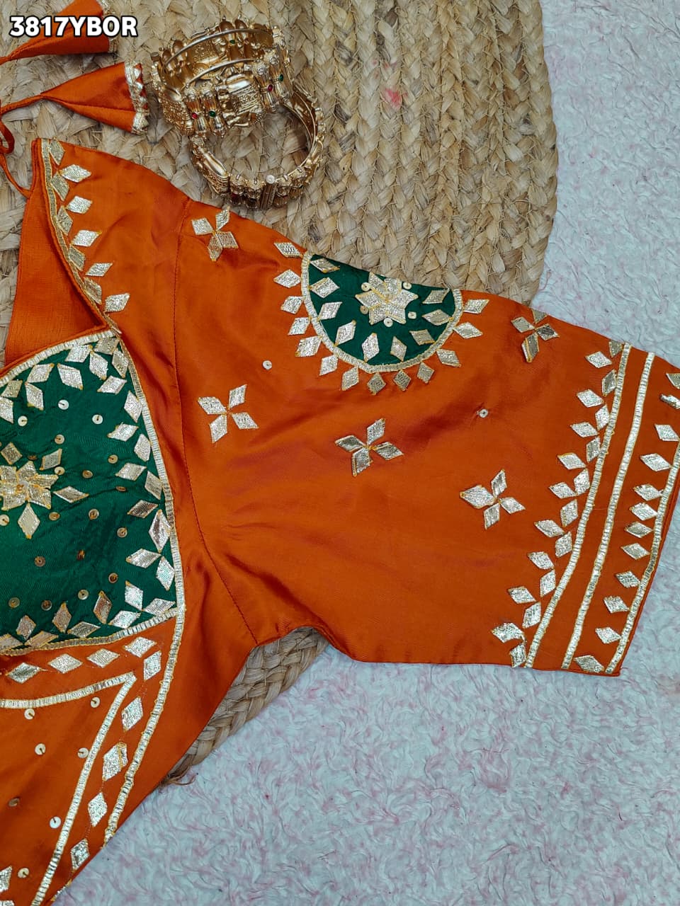 Festive Special HO Silk Blouse Premium Gota Patti Collection PRD
