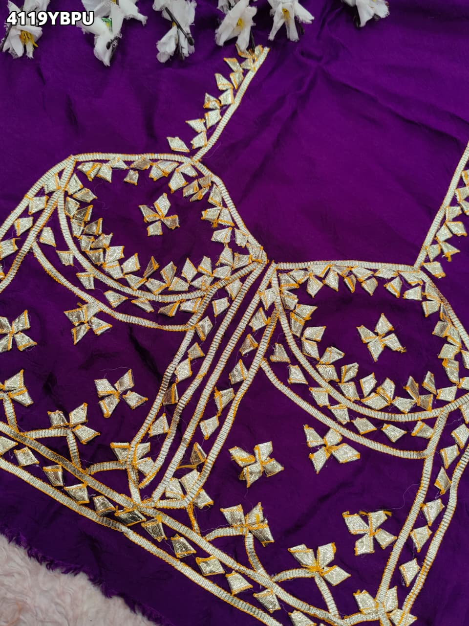 Designer Festive Gaji Silk Blouse Premium Look RG