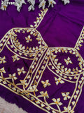 Designer Festive Gaji Silk Blouse Premium Look RG