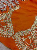 Premium Traditional Gaji Silk Blouse with Rich Work RG