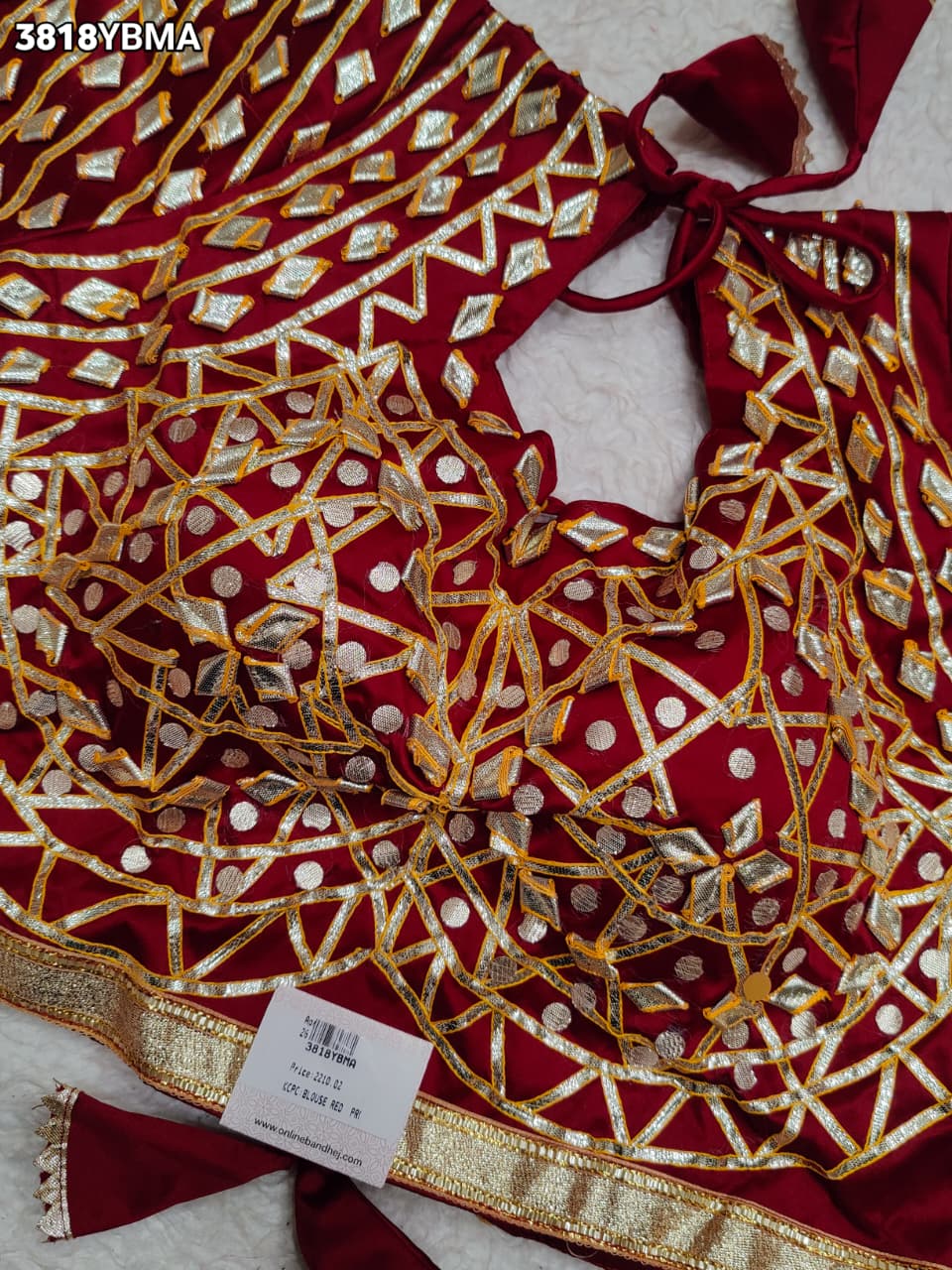 Premium Ethnic HO Silk Designer Gota patti Work Blouse PRD