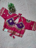 Luxury Ethnic HO Silk Designer Blouse  PRD
