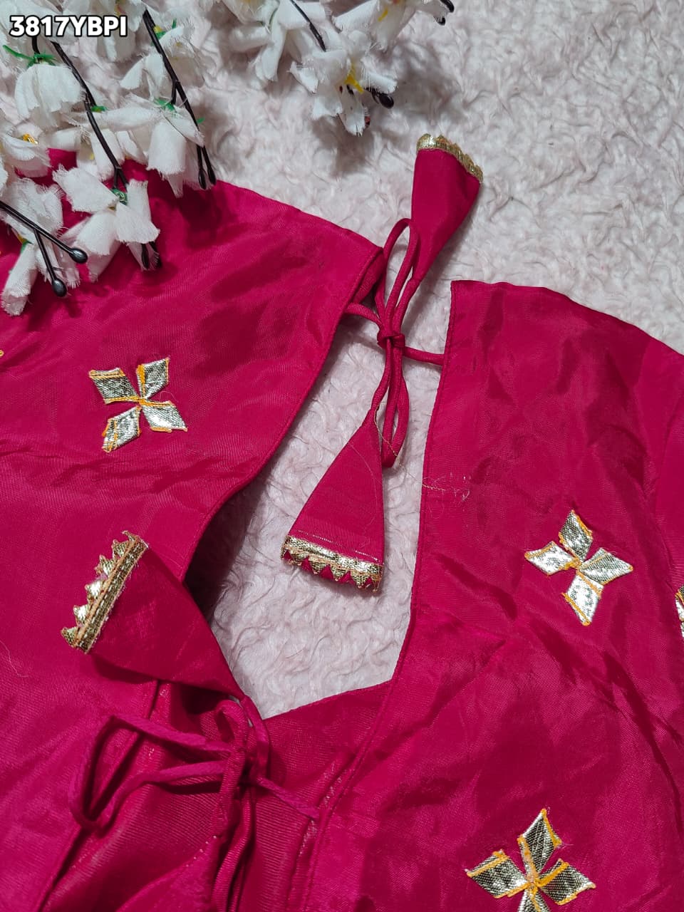 Luxury Ethnic HO Silk Designer Blouse  PRD